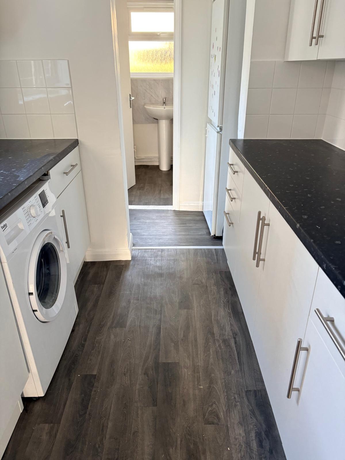 Completed kitchen and flooring renovation in Medway, Kent